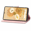 For Google Pixel 6 Mandala Embossing Pattern Horizontal Flip Leather Case with Holder & Card Slots & Wallet & Lanyard(Rose Gold)