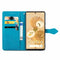 For Google Pixel 6 Mandala Embossing Pattern Horizontal Flip Leather Case with Holder & Card Slots & Wallet & Lanyard(Blue)