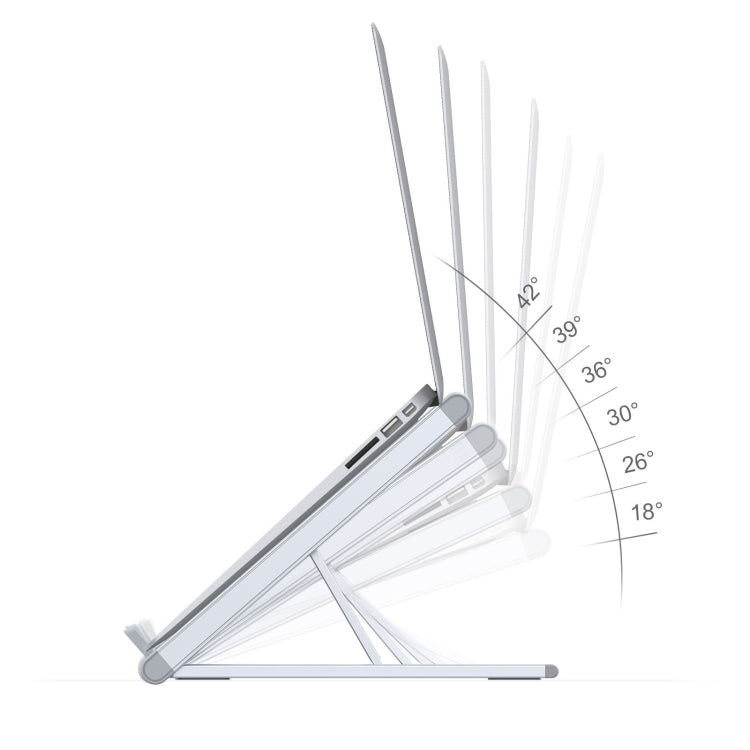 JP-2 Universal Aluminum Alloy Folding Laptop Stand