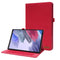For Samsung Galaxy Tab A8 10.5 2021 Horizontal Flip Fabric PU Leather Tablet Case with Card Slots & Holder(Red)
