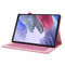 For Samsung Galaxy Tab A8 10.5 2021 Horizontal Flip Fabric PU Leather Tablet Case with Card Slots & Holder(Rose Red)