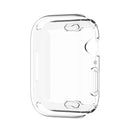 Shockproof TPU Full Protective Shell with Protective Film For Apple Watch Series 7 41mm(Transparent)