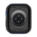 Shockproof TPU Full Protective Shell with Protective Film For Apple Watch Series 7 41mm(Transparent)