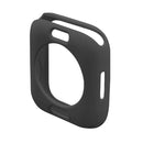 ENKAY Hat-Prince Protective TPU Watch Case + Full Coverage PET Screen Protector Film for Apple Watch Series 7 45mm(Black)
