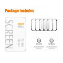5 PCS ENKAY Hat-Prince 3D Curved Edge Full Coverage Full Tempered Glass HD Screen Protector Film For Apple Watch Series 7 41mm(Black)