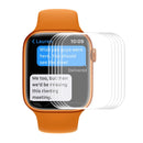 5 PCS ENKAY Hat-Prince 3D Curved Edge Full Coverage Full Tempered Glass HD Screen Protector Film For Apple Watch Series 7 41mm(Transparent)