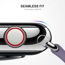 5 PCS ENKAY Hat-Prince 3D Curved Edge Full Coverage Full Tempered Glass HD Screen Protector Film For Apple Watch Series 7 41mm(Transparent)