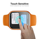 5 PCS ENKAY Hat-Prince 3D Curved Edge Full Coverage Full Tempered Glass HD Screen Protector Film For Apple Watch Series 7 41mm(Transparent)