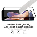 5 PCS For Xiaomi Redmi Note 11 Pro / Note 11 Pro+ ENKAY Hat-Prince Full Glue 0.26mm 9H 2.5D Tempered Glass Screen Protector Full Coverage Film