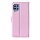For Samsung Galaxy M22 Litchi Texture Horizontal Flip Protective Case with Holder & Card Slots & Wallet(Pink)