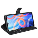 For Xiaomi Redmi Note 11 Litchi Texture Horizontal Flip Protective Case with Holder & Card Slots & Wallet(Black)