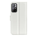For Xiaomi Redmi Note 11 Litchi Texture Horizontal Flip Protective Case with Holder & Card Slots & Wallet(White)