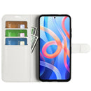 For Xiaomi Redmi Note 11 Litchi Texture Horizontal Flip Protective Case with Holder & Card Slots & Wallet(White)