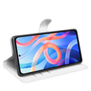 For Xiaomi Redmi Note 11 Litchi Texture Horizontal Flip Protective Case with Holder & Card Slots & Wallet(White)