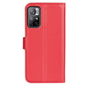 For Xiaomi Redmi Note 11 Litchi Texture Horizontal Flip Protective Case with Holder & Card Slots & Wallet(Red)