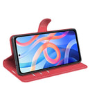 For Xiaomi Redmi Note 11 Litchi Texture Horizontal Flip Protective Case with Holder & Card Slots & Wallet(Red)