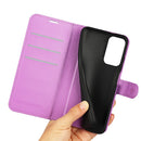 For Xiaomi Redmi Note 11 Litchi Texture Horizontal Flip Protective Case with Holder & Card Slots & Wallet(Purple)