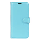 For Xiaomi Redmi Note 11 Litchi Texture Horizontal Flip Protective Case with Holder & Card Slots & Wallet(Blue)