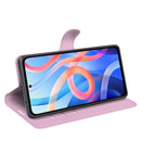 For Xiaomi Redmi Note 11 Litchi Texture Horizontal Flip Protective Case with Holder & Card Slots & Wallet(Pink)