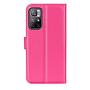 For Xiaomi Redmi Note 11 Litchi Texture Horizontal Flip Protective Case with Holder & Card Slots & Wallet(Rose Red)