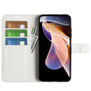 For Xiaomi Redmi Note 11 Pro / Note 11 Pro+ Litchi Texture Horizontal Flip Protective Case with Holder & Card Slots & Wallet(White)
