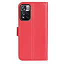 For Xiaomi Redmi Note 11 Pro / Note 11 Pro+ Litchi Texture Horizontal Flip Protective Case with Holder & Card Slots & Wallet(Red)