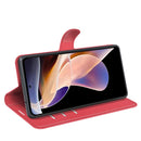 For Xiaomi Redmi Note 11 Pro / Note 11 Pro+ Litchi Texture Horizontal Flip Protective Case with Holder & Card Slots & Wallet(Red)