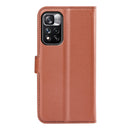 For Xiaomi Redmi Note 11 Pro / Note 11 Pro+ Litchi Texture Horizontal Flip Protective Case with Holder & Card Slots & Wallet(Brown)