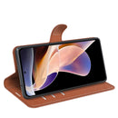 For Xiaomi Redmi Note 11 Pro / Note 11 Pro+ Litchi Texture Horizontal Flip Protective Case with Holder & Card Slots & Wallet(Brown)
