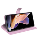 For Xiaomi Redmi Note 11 Pro / Note 11 Pro+ Litchi Texture Horizontal Flip Protective Case with Holder & Card Slots & Wallet(Pink)