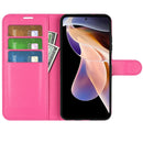 For Xiaomi Redmi Note 11 Pro / Note 11 Pro+ Litchi Texture Horizontal Flip Protective Case with Holder & Card Slots & Wallet(Rose Red)