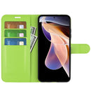 For Xiaomi Redmi Note 11 Pro / Note 11 Pro+ Litchi Texture Horizontal Flip Protective Case with Holder & Card Slots & Wallet(Green)