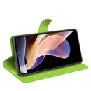 For Xiaomi Redmi Note 11 Pro / Note 11 Pro+ Litchi Texture Horizontal Flip Protective Case with Holder & Card Slots & Wallet(Green)
