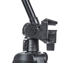 YUNTENG 6208 Aluminum Tripod Mount with Bluetooth Remote Control & 3-Way Head & Phone Clamp