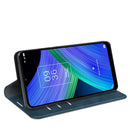 For TCL 20 R 5G Retro-skin Business Magnetic Suction Phone Leather Case with Holder & Card Slots & Wallet(Dark Blue)