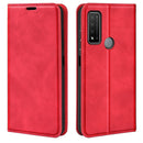 For Xiaomi Redmi Note 11 Pro / Note 11 Pro+ Retro-skin Magnetic Suction Leather Case with Holder & Card Slots & Wallet(Red)