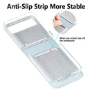For Samsung Galaxy Z Flip 5G Diagonal Lanyard Embossed Card Phone Case(Silver)