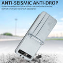 For Samsung Galaxy Z Flip 5G Diagonal Lanyard Embossed Card Phone Case(Silver)
