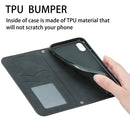 For Samsung Galaxy S22+ 5G Retro Skin Feel Magnetic Horizontal Flip Leather Case with Holder & Card Slots & Wallet & Photo Frame(Black)