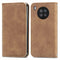 For Huawei nova 8i Retro Skin Feel Magnetic Horizontal Flip Leather Case with Holder & Card Slots & Wallet & Photo Frame(Brown)