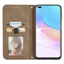 For Huawei nova 8i Retro Skin Feel Magnetic Horizontal Flip Leather Case with Holder & Card Slots & Wallet & Photo Frame(Brown)