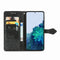 For Samsung Galaxy S22 5G Mandala Flower Embossed Horizontal Flip Leather Case with Holder & Card Slots & Wallet & Lanyard(Black)