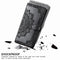 For Samsung Galaxy S22 5G Mandala Flower Embossed Horizontal Flip Leather Case with Holder & Card Slots & Wallet & Lanyard(Black)