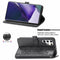 For Samsung Galaxy S22 Ultra 5G Mandala Flower Embossed Horizontal Flip Leather Case with Holder & Card Slots & Wallet & Lanyard(Black)