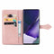 For Samsung Galaxy S22 Ultra 5G Mandala Flower Embossed Horizontal Flip Leather Case with Holder & Card Slots & Wallet & Lanyard(Rose Gold)