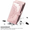 For Samsung Galaxy S22 Ultra 5G Mandala Flower Embossed Horizontal Flip Leather Case with Holder & Card Slots & Wallet & Lanyard(Rose Gold)