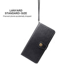 For Samsung Galaxy S22 5G Solid Color Leather Buckle Phone Case(Black)