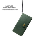 For Samsung Galaxy S22 Ultra 5G Solid Color Leather Buckle Phone Case(Green)
