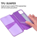 For Samsung Galaxy S22 5G Blooming Mandala Embossed Magnetic Horizontal Flip Leather Case with Holder & Card Slots & Wallet(Purple)