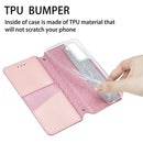 For Samsung Galaxy S22 5G Blooming Mandala Embossed Magnetic Horizontal Flip Leather Case with Holder & Card Slots & Wallet(Pink)